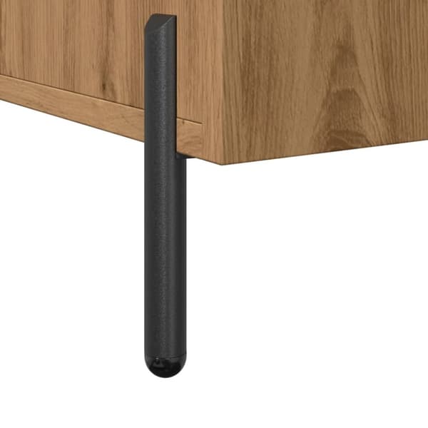 skænk 100x36x60 cm konstrueret træ kunsteg