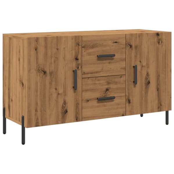 skænk 100x36x60 cm konstrueret træ kunsteg