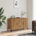 Pikkukuva 3 / 10: Lipasto Artisan Oak 100x36x60 cm Puu Materiaali