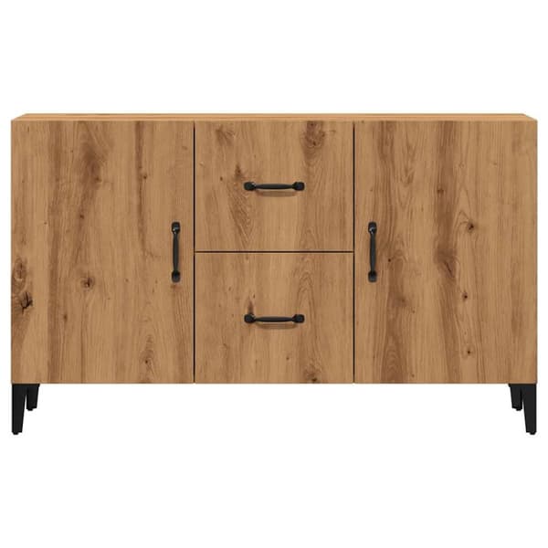 Lipasto Artisan Oak 100x36x60 cm Puu Materiaali
