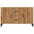 Pikkukuva 5 / 10: Lipasto Artisan Oak 100x36x60 cm Puu Materiaali