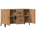 Pikkukuva 6 / 10: Lipasto Artisan Oak 100x36x60 cm Puu Materiaali