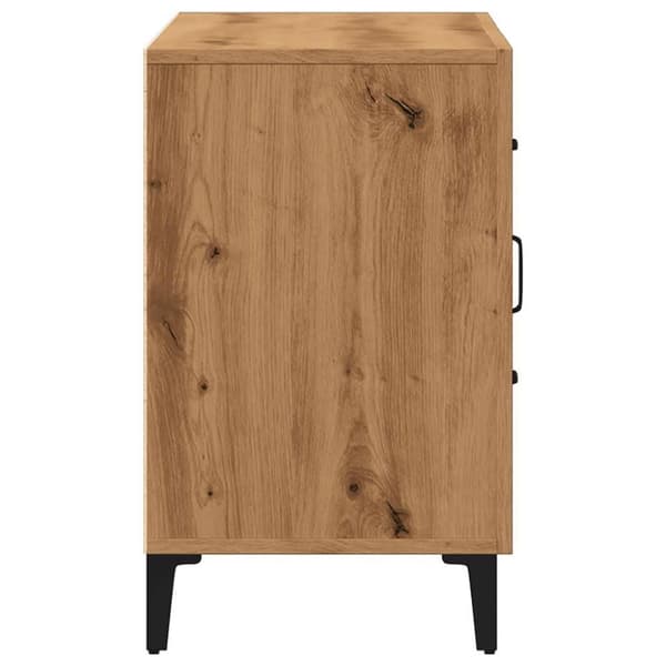 Lipasto Artisan Oak 100x36x60 cm Puu Materiaali