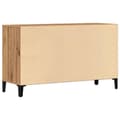 Pikkukuva 8 / 10: Lipasto Artisan Oak 100x36x60 cm Puu Materiaali