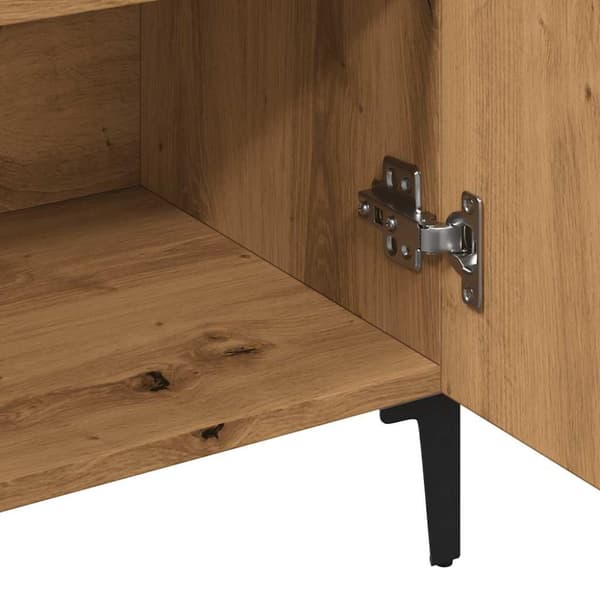 Lipasto Artisan Oak 100x36x60 cm Puu Materiaali