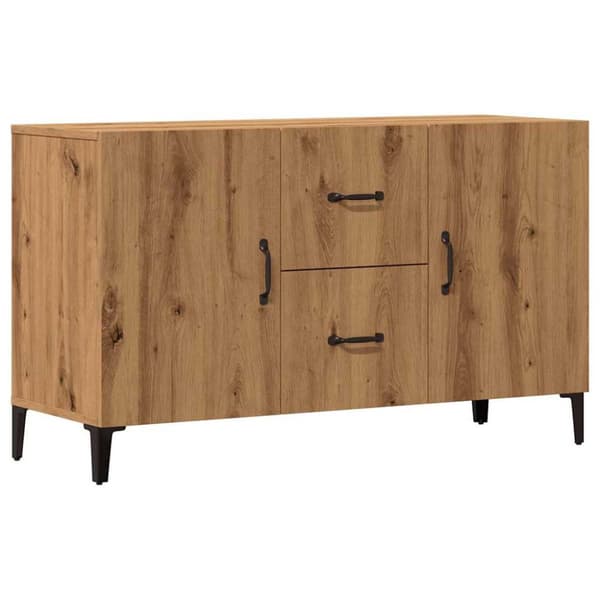 Lipasto Artisan Oak 100x36x60 cm Puu Materiaali