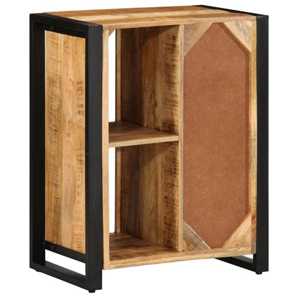 Skänk 55x35x70 cm massivt grovt mangoträ