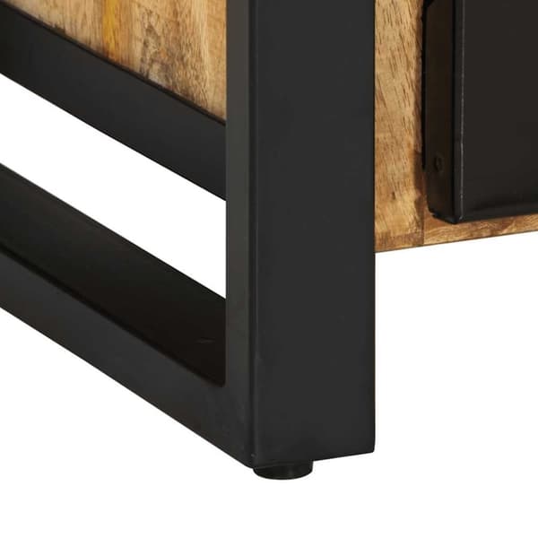 Skänk 55x35x70 cm massivt grovt mangoträ