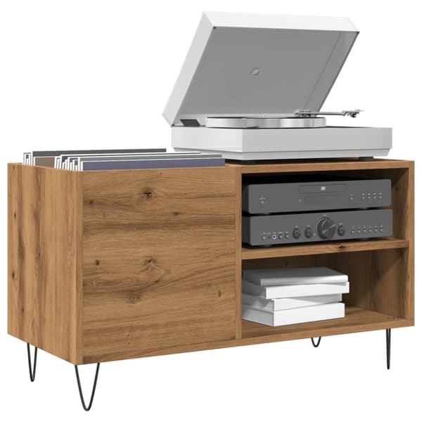 vinylskab 84,5x38x48 cm konstrueret træ kunsteg