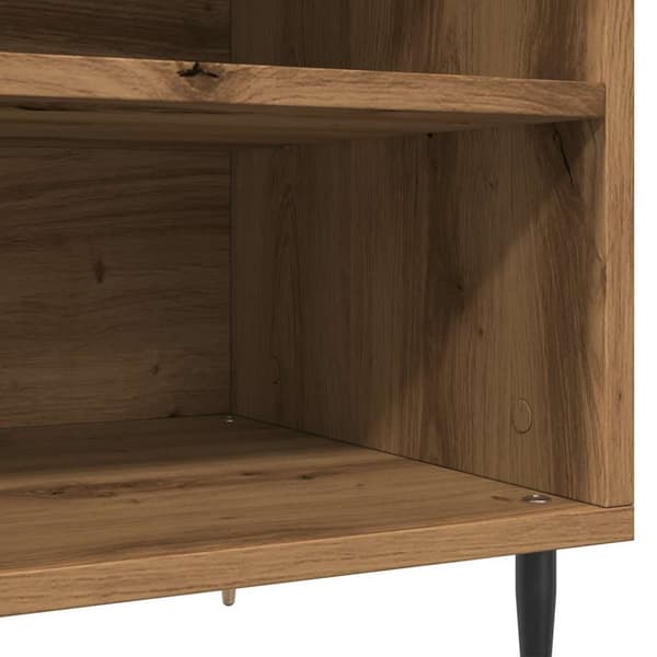 vinylskab 84,5x38x48 cm konstrueret træ kunsteg