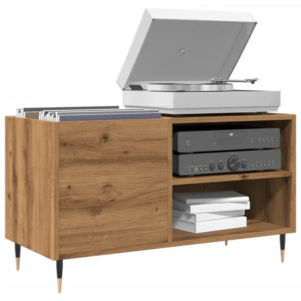 vinylskab 84,5x38x48 cm konstrueret træ kunsteg