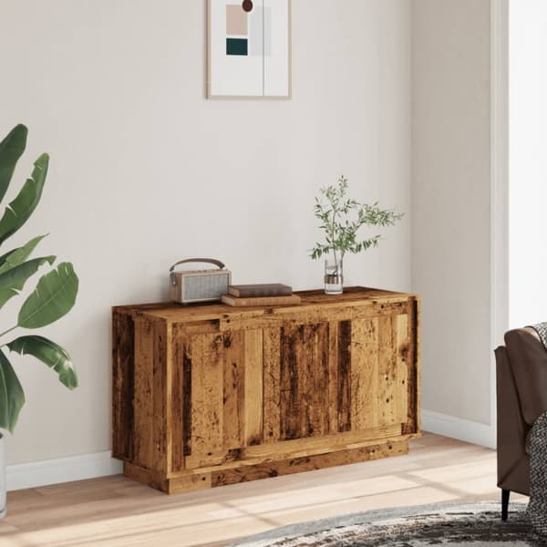 Kaappi, vanha puu, 102x35x55 cm, puupohjainen materiaali