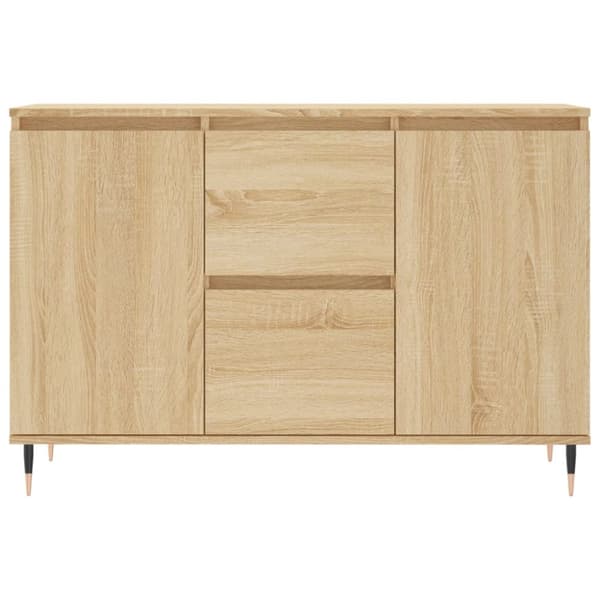 skænk 104x35x70 cm konstrueret træ sonoma-eg
