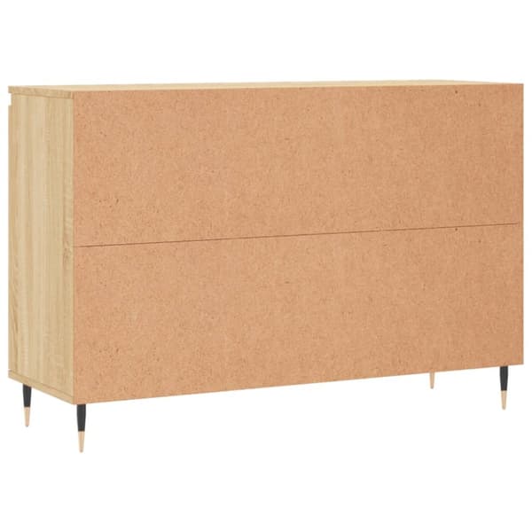 skænk 104x35x70 cm konstrueret træ sonoma-eg