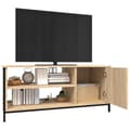 Miniatyrbild 4 av 10: Tv-bänk sonoma-ek 100x40x45 cm konstruerat trä