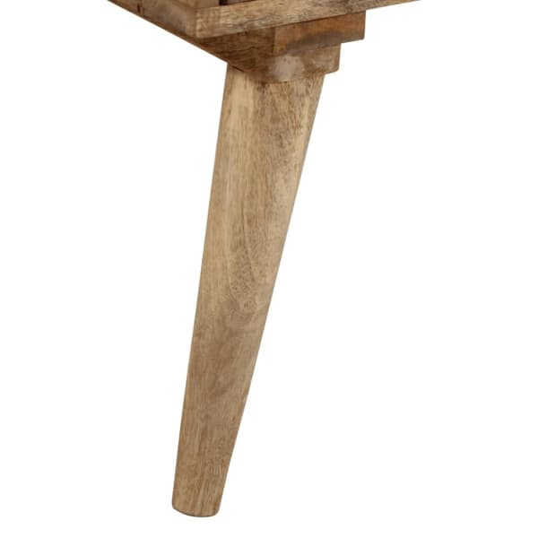 skænk 110x30x70 cm massivt mangotræ