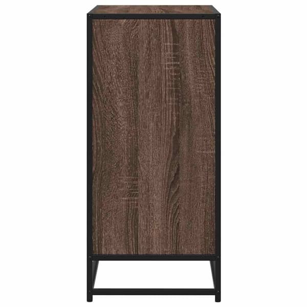 -kaappi, ruskea tammi, 68x35x76 cm, materiaali puu