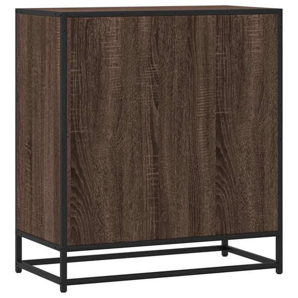 -kaappi, ruskea tammi, 68x35x76 cm, materiaali puu