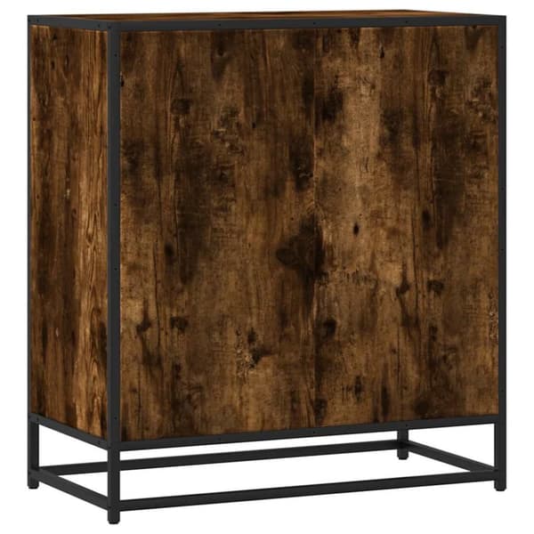 Kaappi Savustettu tammi 68x35x76 cm Puu Materiaali