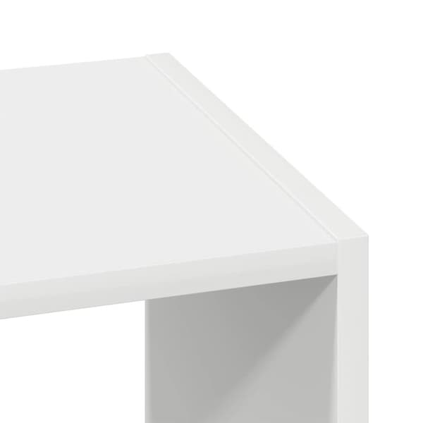 Kirjahyllyt 2 kpl Valkoinen 30x30x80 cm