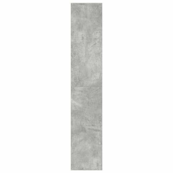 Kirjahyllyt 2 kpl Betoninharmaa 30x30x80 cm