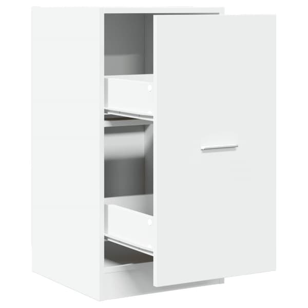 apotekerskab 40x41x77,5 cm konstrueret træ hvid