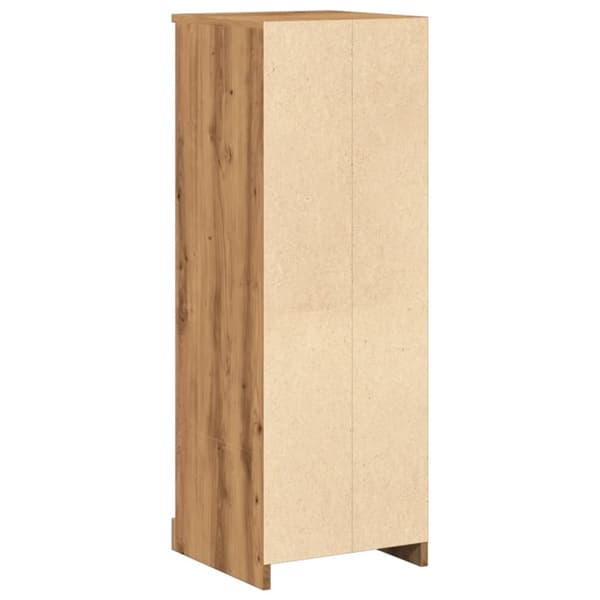 skænk 36x35,5x103,5 cm konstrueret træ egetræsfarve