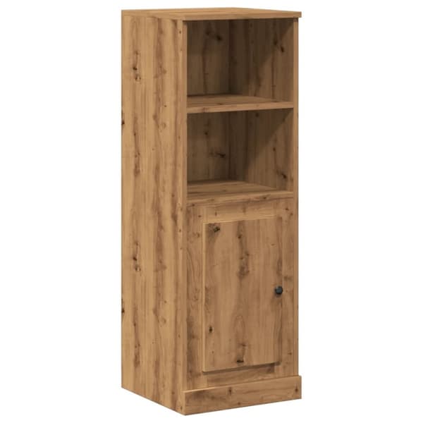 skænk 36x35,5x103,5 cm konstrueret træ egetræsfarve