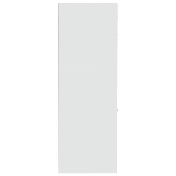 Apoteksskåp vit 30x41x118 cm konstruerat trä