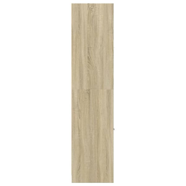 apotekerskab 30x41x174,5 cm konstrueret træ sonoma-eg