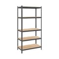 Miniatyrbillede 1 af 7: Rack Box - Cellar Rack - med 5 niveauer - på 200 cm høj - sort