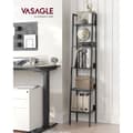 Miniatyrbillede 2 af 7: Bogreol - Ladderstativ - med 5 niveauer - metalramme - sort