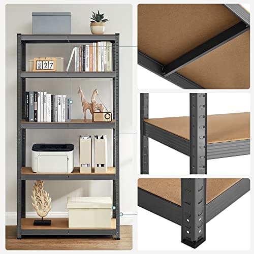 Opbevaringsstativ - Rack Box - Cellar Rack - Op til 875 kg belastningskapacitet - Grå