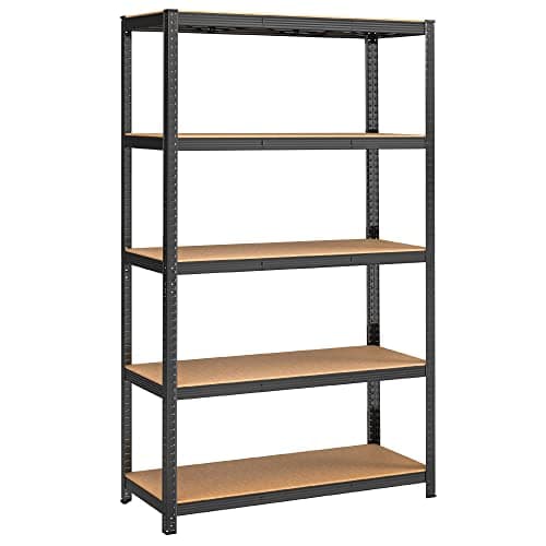 Opbevaringsskab - Opbevaringsskab - plankskabet - Stående rack - Sandingskabinet - Sort