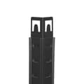 Miniatyrbillede 5 af 7: Opbevaringsstativ - Skab med 5 hylder - 150 x 75 x 30 cm - til 400 kg - Industriel - Sort