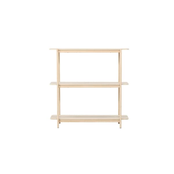Heim reol 120cm 3 hylder whitewash.
