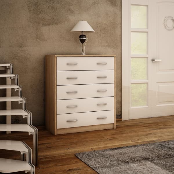 Skoskabsfodtøj 5S WHITE-SONOMA hyldestativ