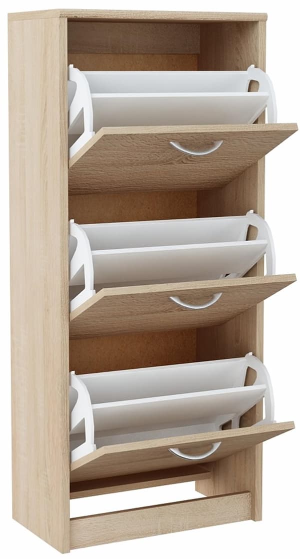 Kenkäkaappikengät 3S OAK SONOMA hyllyteline