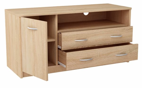 TV-bord 1D2S SONOMA OAK kommode