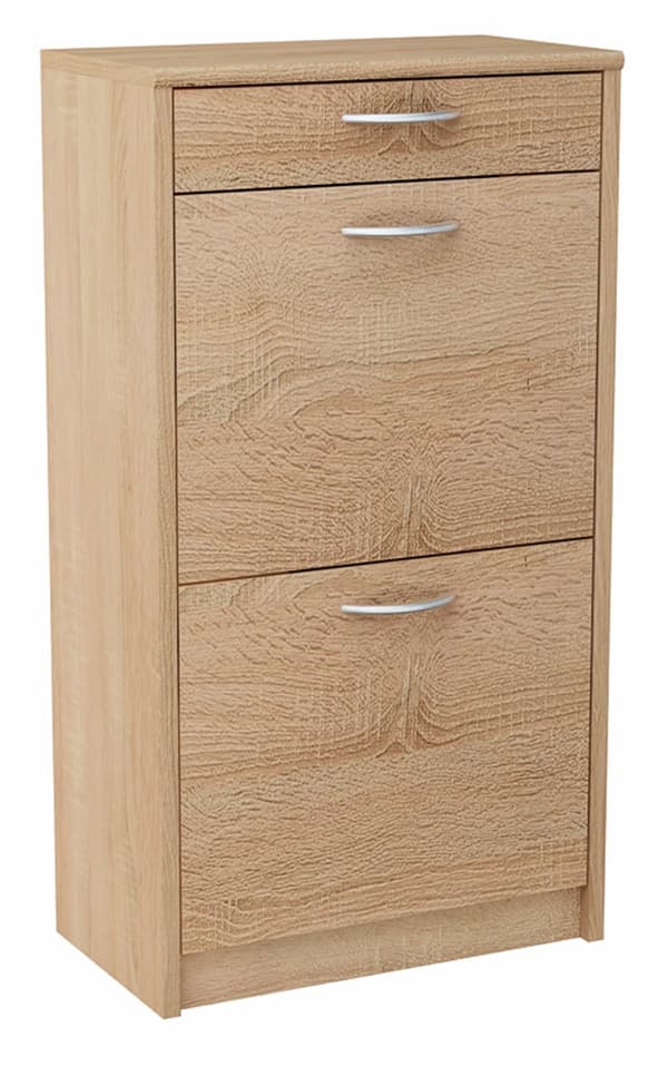Skoskåpsskor 2D1S SONOMA OAK med låda