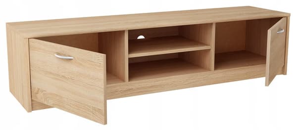 TV-pöytäkaappi 2DC 160cm SONOMA lipastohylly