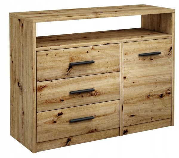 Kommode skab BODO 1D3SO ARTISAN skuffer hylde