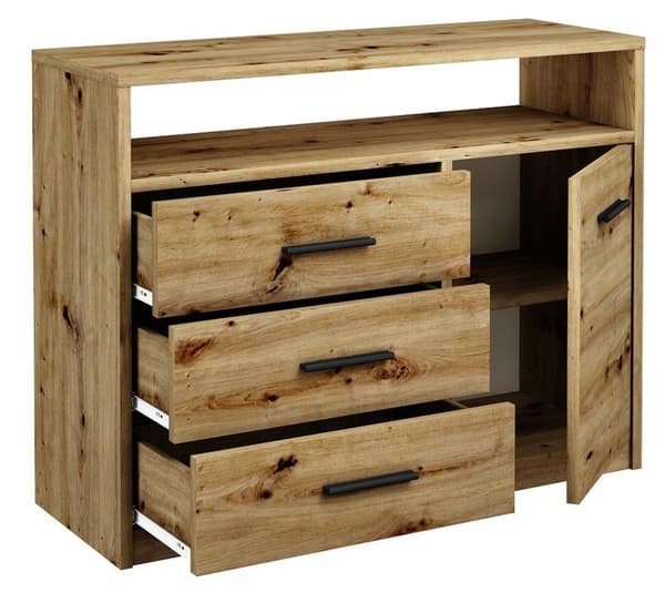Kommode skab BODO 1D3SO ARTISAN skuffer hylde