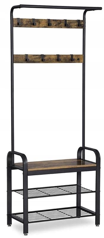 Skoskåpssits klädhängare loft