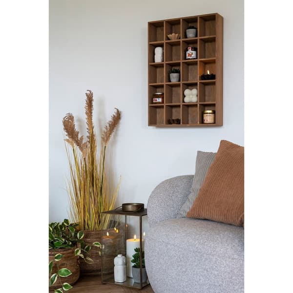 Moss vegghylle 44x10x63 cm furu.