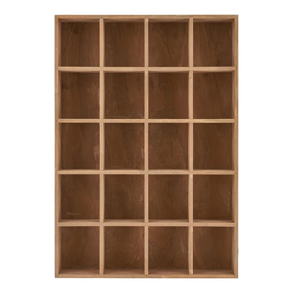 Moss vegghylle 44x10x63 cm furu.