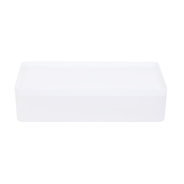 Opbevaringsboks | GIZMO | hvid | 25,5x17x6cm | 883458