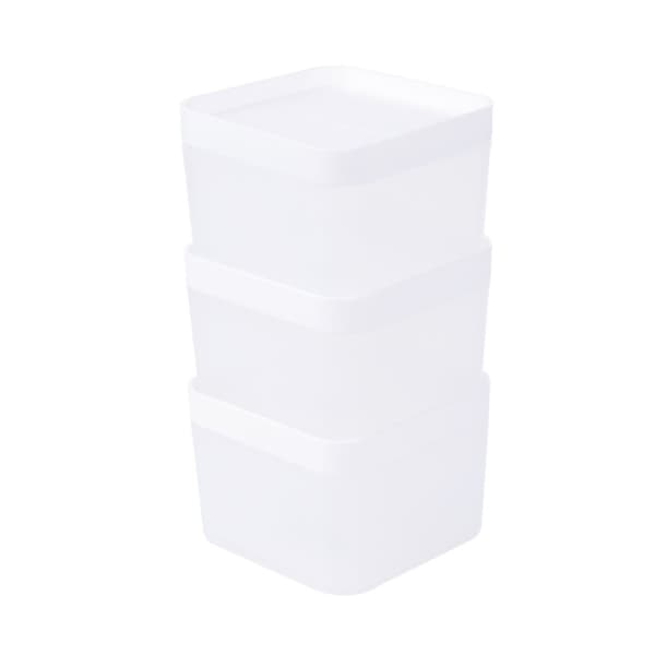 Förvaringslåda | GIZMO | 3 st | 8,5x8,5x6cm | 883472