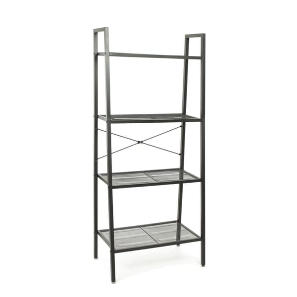 Bokhylla | MALMI | metall svart | 60x35x135cm | 832241