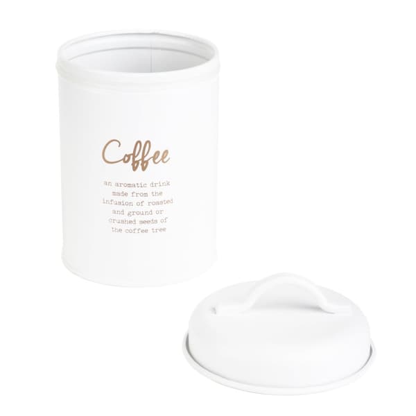 Container | ESCULL | til kaffe hvid | 14x10cm | 872711